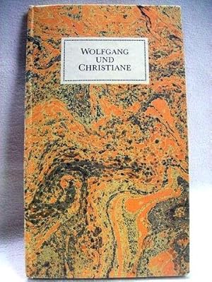 Bild des Verkufers fr Wolfgang und Christiane Goethes Ehe in den neunziger Jahren ; eine Briefauswahl / Nationale Forschungs- und Gedenksttten der Klassischen Deutschen Literatur in Weimar. Von Siegfried Seidel. Mit Zeichn. von Christian Butter zum Verkauf von Antiquariat Bler