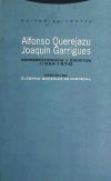 Seller image for Alfonso Querejazu . Joaqun Garrigues. Correspondencia y escritos (rstica) for sale by AG Library