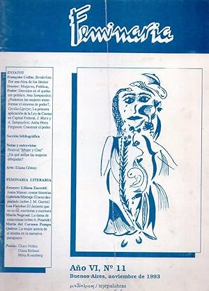 Imagen del vendedor de FEMINARIA - No. 11 - Ao IV, noviembre de 1993 a la venta por Buenos Aires Libros