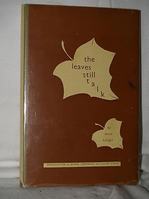 Seller image for the leaves still Talk for sale by The Book Lady Bookstore