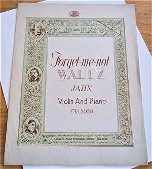 Forget-Me-Not Waltz (Violin and Piano) (Sheet Music)