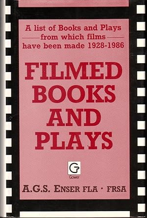 Seller image for FILMED BOOKS AND PLAYS 1928-1986. for sale by Monroe Stahr Books