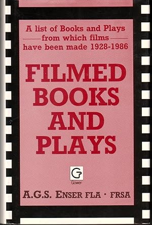 Immagine del venditore per FILMED BOOKS AND PLAYS 1928-1986. venduto da Monroe Stahr Books