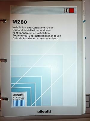 "M280 Guida all'Installazione e all'uso. OLIVETTI"