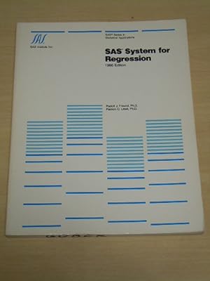 Imagen del vendedor de SAS System for Regression, 1986 (SAS Series in Statistical Applications) a la venta por GuthrieBooks