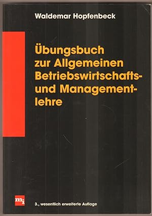 Seller image for bungsbuch zur Allgemeinen Betriebswirtschafts- und Managementlehre. for sale by Antiquariat Neue Kritik