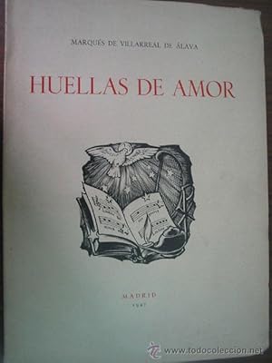 Imagen del vendedor de HUELLAS DE AMOR a la venta por Librera Maestro Gozalbo