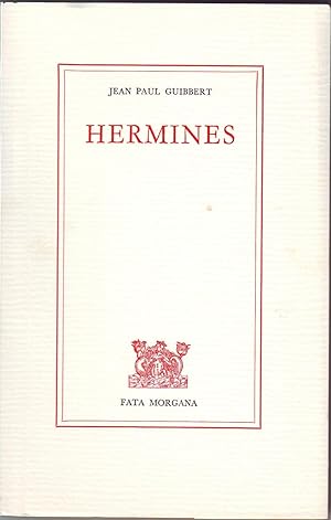 Seller image for HERMINES. for sale by Jacques AUDEBERT