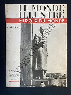 LE MONDE ILLUSTRE MIROIR DU MONDE-N°4255-5 AOUT 1939