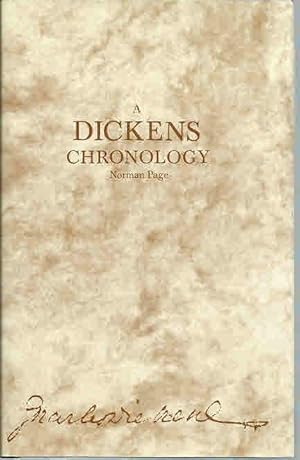 Immagine del venditore per A Dickens Chronology venduto da The Book Junction