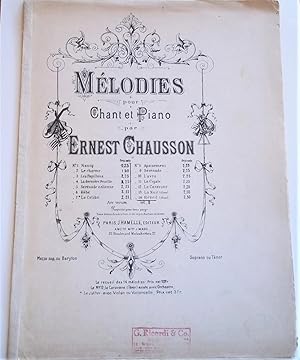 Seller image for Melodies Pour Chant et Piano: No. 14 Reveil (Duo) (Sheet Music) for sale by Bloomsbury Books