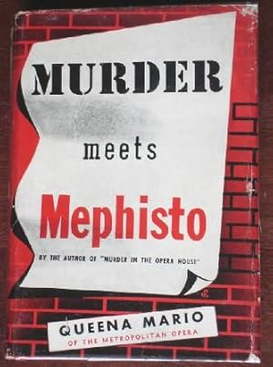 Immagine del venditore per Murder Meets Mephisto venduto da Canford Book Corral