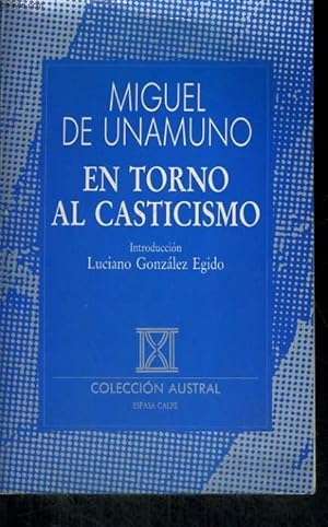 Imagen del vendedor de EN TORNO AL CASTICISMO a la venta por Le-Livre