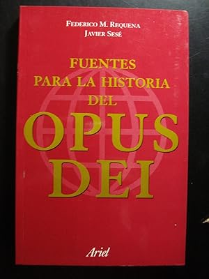 Seller image for FUENTES PARA LA HISTORIA DEL OPUS DEI for sale by Ernesto Julin Friedenthal