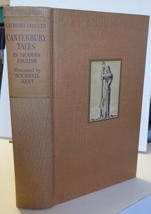 Seller image for CANTERBURY TALES: Rendered into Modern English by J. U. Nicolson, With Illustrations by Rockwell Kent and an Introduction by Goron Hall Gerould for sale by RON RAMSWICK BOOKS, IOBA