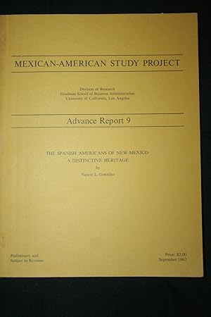 Image du vendeur pour The Spanish Americans of New Mexico: a distinctive heritage mis en vente par N. Fagin Books