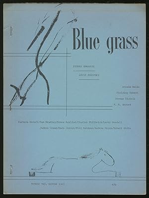 Imagen del vendedor de Blue Grass - Number Two, Winter 1963 a la venta por Between the Covers-Rare Books, Inc. ABAA