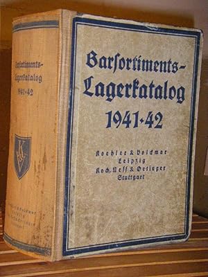 Barsortiments-Lagerkatalog 1941 - 1942