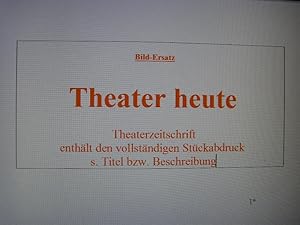 Seller image for Prawda (in Theater heute 12 Dezember 1986) for sale by Versandantiquariat Rainer Kocherscheidt