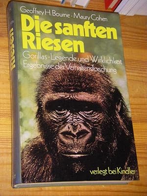 Imagen del vendedor de Die sanften Riesen. Gorillas - Legende und Wirklichkeit. Ergebnisse der Verhaltensforschung a la venta por Versandantiquariat Rainer Kocherscheidt