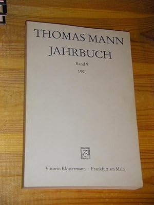 Seller image for Thomas Mann Jahrbuch Band 9/1996 for sale by Versandantiquariat Rainer Kocherscheidt