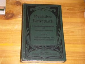 Deutsches Lesebuch für Lehrerbildungsanstalten. Teil II: Gedichtsammlung für Präparandenanstalten