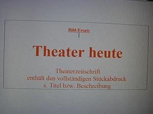 Seller image for Ganze Tage in den Bumen (in Theater heute 5 Mai 1967) for sale by Versandantiquariat Rainer Kocherscheidt