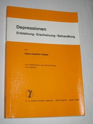 Seller image for Depressionen. Entstehung - Erscheinung - Behandlung for sale by Versandantiquariat Rainer Kocherscheidt
