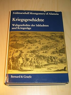 Bild des Verkufers fr Kriegsgeschichte. Weltgeschichte der Schlachten und Kriegszge zum Verkauf von Versandantiquariat Rainer Kocherscheidt