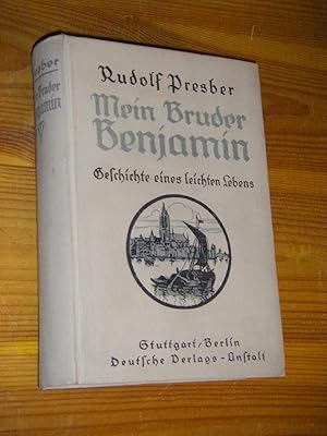 Bild des Verkufers fr Mein Bruder Benjamin. Geschichte eines leichten Lebens zum Verkauf von Versandantiquariat Rainer Kocherscheidt