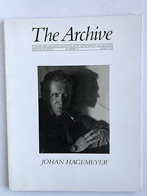 Immagine del venditore per The Archive (Research Series). Number 16, June 1982 : JOHAN HAGEMEYER venduto da 2Wakefield