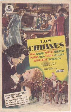 LOS CHUANES - Mediterráneo Cinema - Director: Henri Calef - Actores: Jean Marais, Marcel Herrand,...