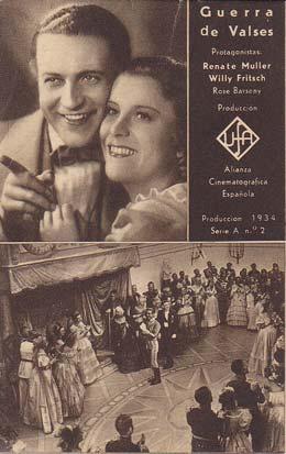 GUERRA DE VALSES - Teatro Circo de Orihuela (Alicante) - Director: Ludwig Berger - Actores: Renat...