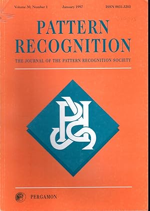 Seller image for Pattern Recognition: The Journal of the Pattern Recognition Society Volume 30, No. 1: January, 1997 for sale by Dorley House Books, Inc.