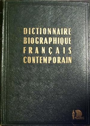 Dictionnaire biographique français contemporain.