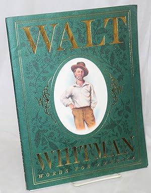 Imagen del vendedor de Walt Whitman; words for America a la venta por Bolerium Books Inc.