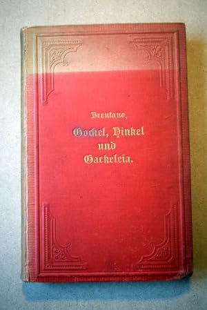 Bild des Verkufers fr Gockel, Hinkel, und Gackeleia. Ein Mhrchen. Festgabe zum 100jhrigen Geburtstage. Neue (= 2.) Ausgabe. zum Verkauf von Antiquariat am Moritzberg