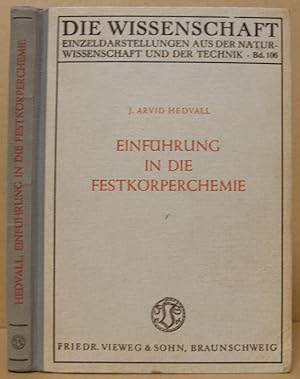 Imagen del vendedor de Einfhrung in die Festkrperchemie. (Die Wissenschaft, Band 106) a la venta por Nicoline Thieme