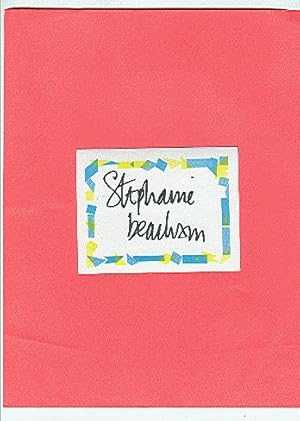 SIGNED BOOKPLATES/AUTOGRAPHS by actress STEPHANIE BEACHMAN