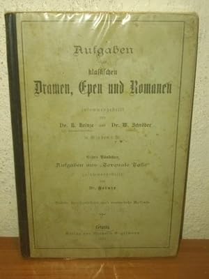 Aufgaben aus klassischen Dramen, Epen und Romanen zusammengestellt H. Heinze ; W. Schröder. [Neu ...