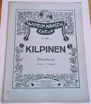 Image du vendeur pour Rakastunut: Verliebt: Foralskad (Wilhelm Hansen Edition No. 2219) (Sheet Music) mis en vente par Bloomsbury Books