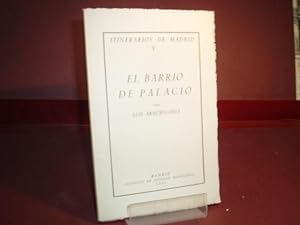 Seller image for EL BARRIO DE PALACIO ARAUJO COSTA LUIS 1952 for sale by LIBRERIA ANTICUARIA SANZ