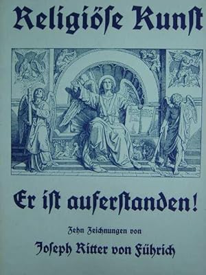 Imagen del vendedor de Er ist auferstanden! Kunstmappe mit 10 Zeichnungen. a la venta por Antiquariat Tarter, Einzelunternehmen,