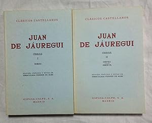 Bild des Verkufers fr OBRAS (2 Vols.). Rimas - Orfeo / Aminta. Seleccin, prlogo y notas de Inmaculada Ferrer de Alba zum Verkauf von Librera Sagasta