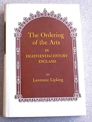 The Ordering of the Arts in Eighteenth-Century England