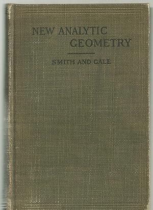 Imagen del vendedor de New Analytic Geometry a la venta por Lavendier Books