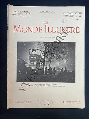 LE MONDE ILLUSTRE-N°3811-3 JANVIER 1931