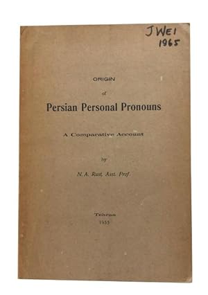 Origin of Persian Personal Pronouns: A Comparative Account