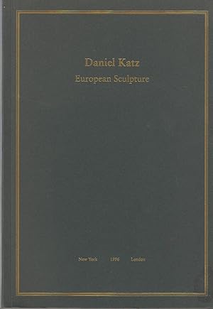 Imagen del vendedor de Daniel Katz-European Sculpture-1996 a la venta por Valuable Volumes