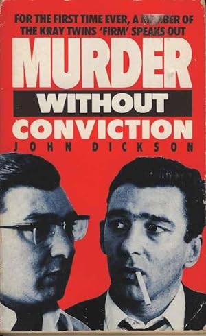Immagine del venditore per Murder Without Conviction. Inside the World of the Krays venduto da Joy Norfolk, Deez Books